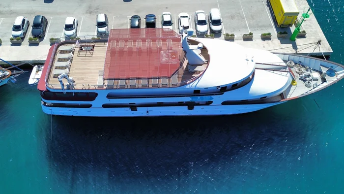 Adriatic Pearl aerial view cruise